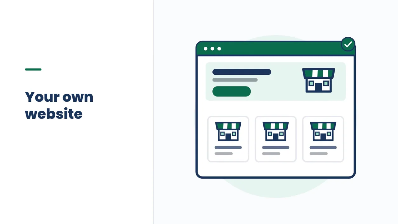 Your own website